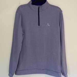 Rhoback Purple Zip Up Sweater